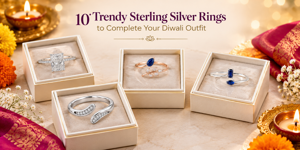 Trendy Sterling Silver Rings