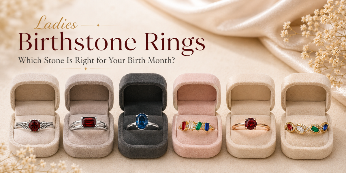 Ladies Birthstone Rings