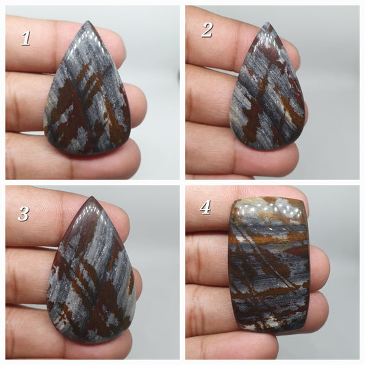 Polished Fancy Agate Cabochon: Loose Gemstone