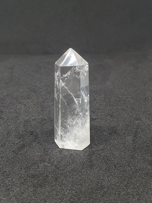 Clear Quartz Pencil Point-Meditation Gemstone Pencil-Crystal Obelisk Wand-Chakra Pencil-Generator Polished Healing Crystal Home Decor