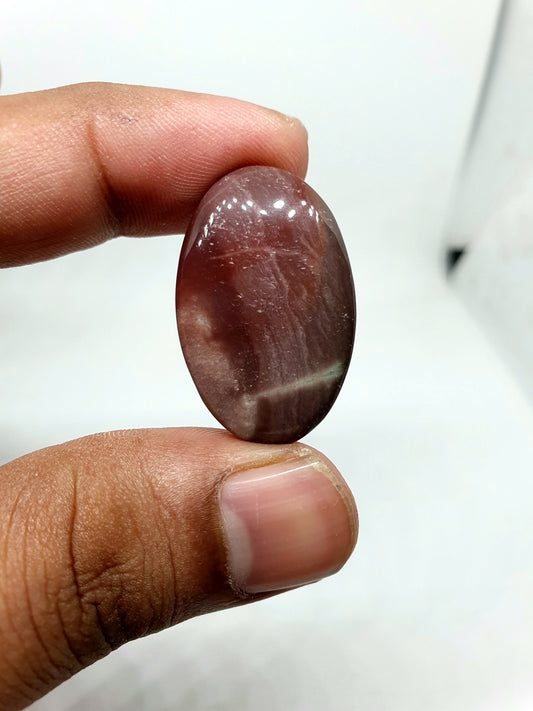 Mookaite Jasper Cabochon: AAA Quality Oval Gemstone (30x20x5mm, 29.30ctw)