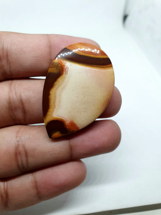 Natural Mookaite Jasper Cabochon, Designer Loose Stone