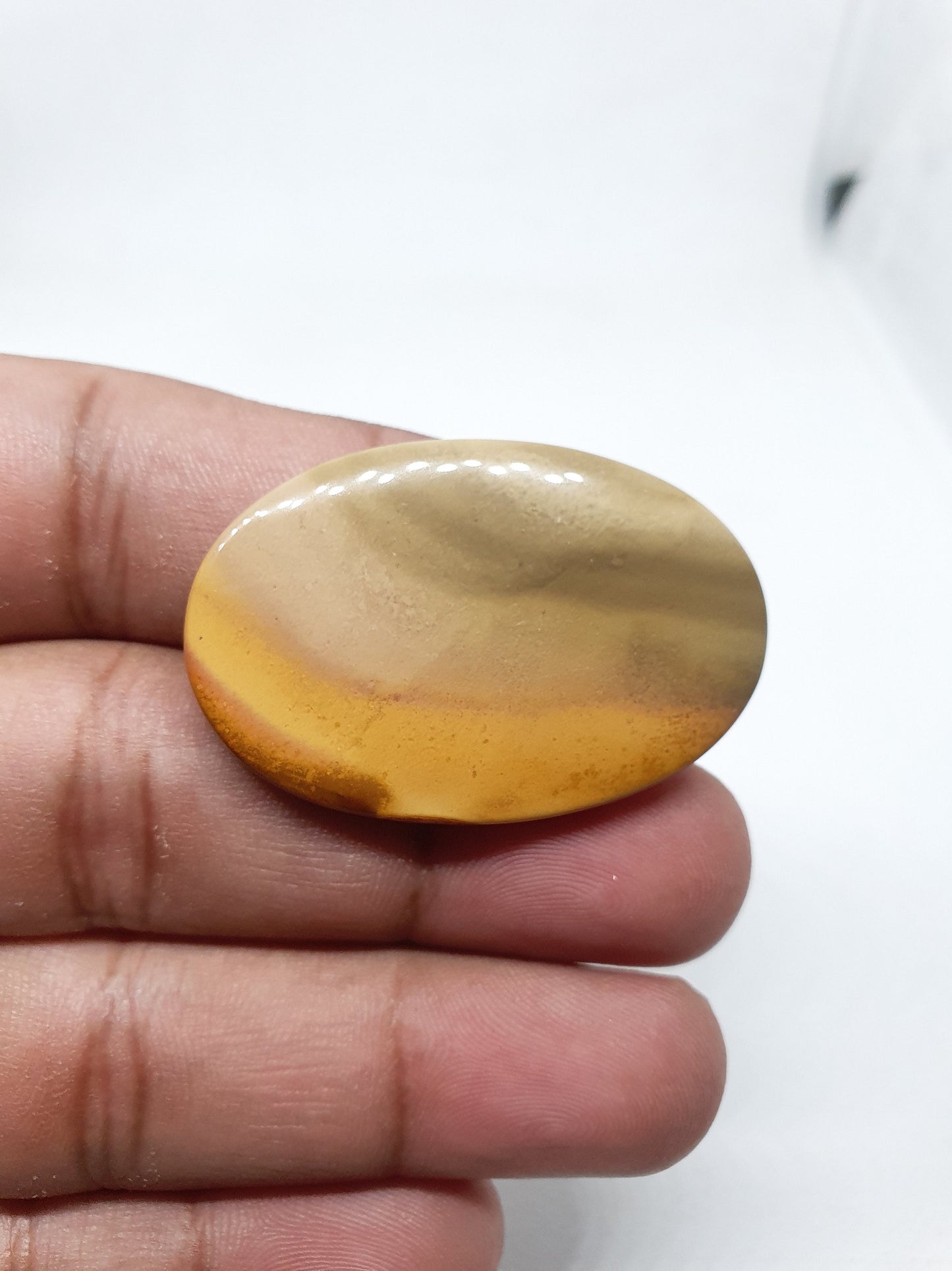 Mookaite Jasper Cabochon: Designer Loose Gemstone, 45.10 Carat