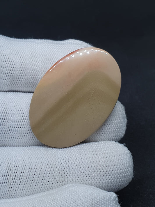 Mookaite Jasper Cabochon: Designer Loose Gemstone (42 X 8 X 4mm, 47.20 Carat