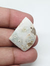 Fancy Ocean Jasper Cabochon: AAA Grade Gemstone (26 X 21 X 5 mm)