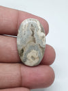 Oval Ocean Jasper Cabochon, AAA Quality Gemstone (33 X 20 X 5 mm)
