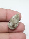 Teardrop Ocean Jasper Cabochon: Handmade Gemstone for Jewelry (24x14x6mm, 15.60 Crt.)