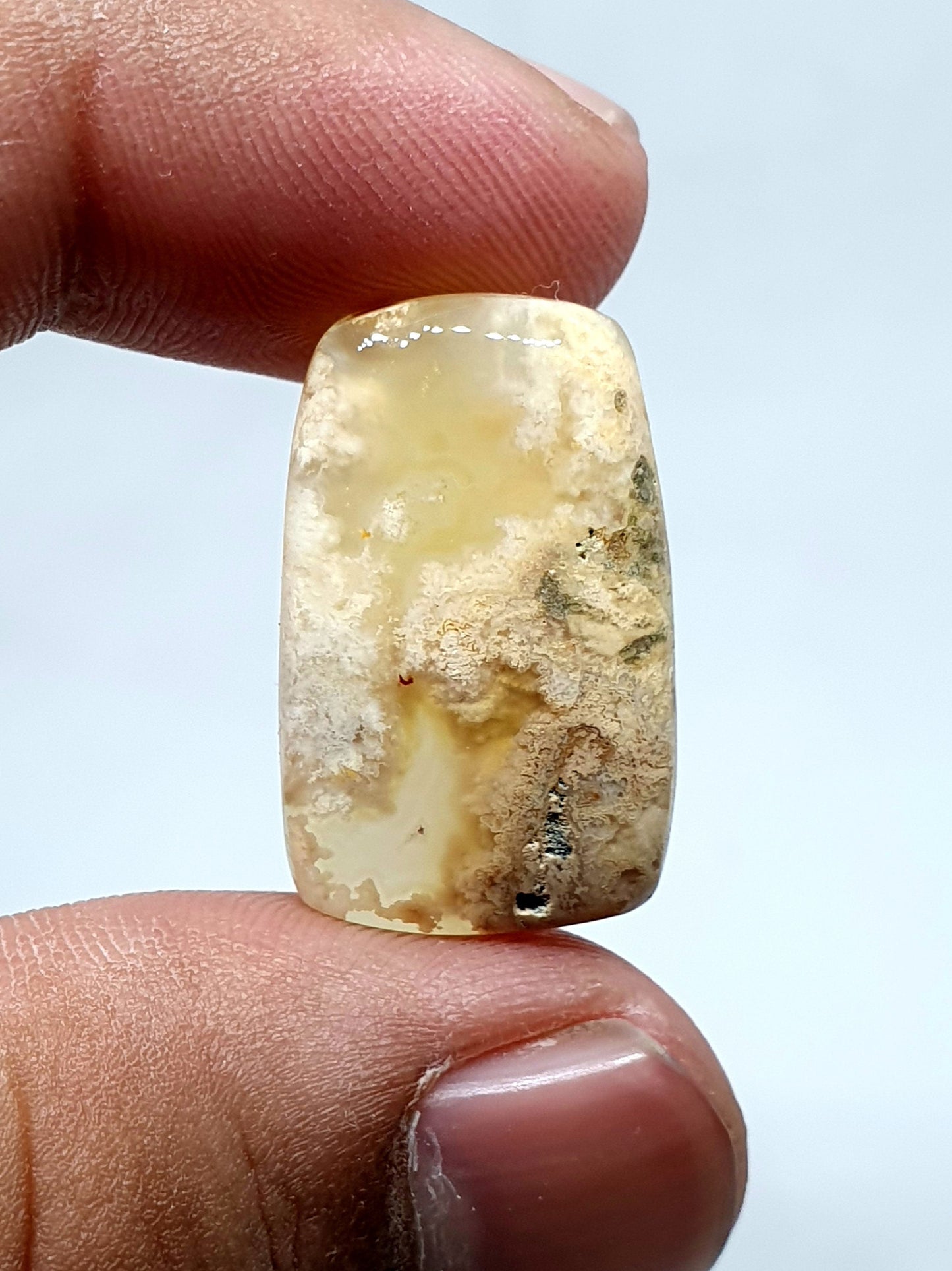 Rectangle Jasper Cabochon: AAA Quality Loose Gemstone (24 X 15 X 5 mm)