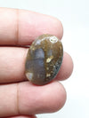 Oval Ocean Jasper Cabochon: Handmade Gemstone for Jewelry (25x18x5mm, 23.10 Crt