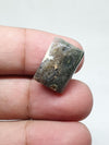 Handmade Ocean Jasper Cabochon: Rectangle Gemstone for Jewelry (19x13x5mm, 14.70 Crt
