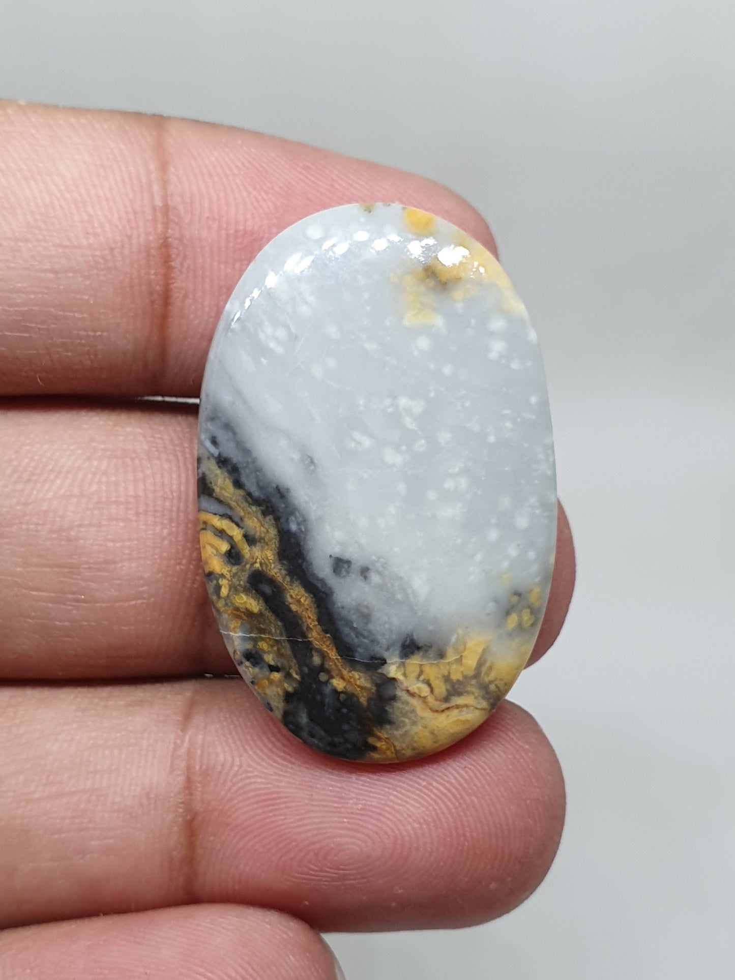 AAA Maligano Jasper Cabochon: Loose Gemstone