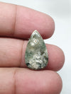 Tear Drop Ocean Jasper Cabochon: AAA Grade Gemstone (22 X 13 X 5 mm)