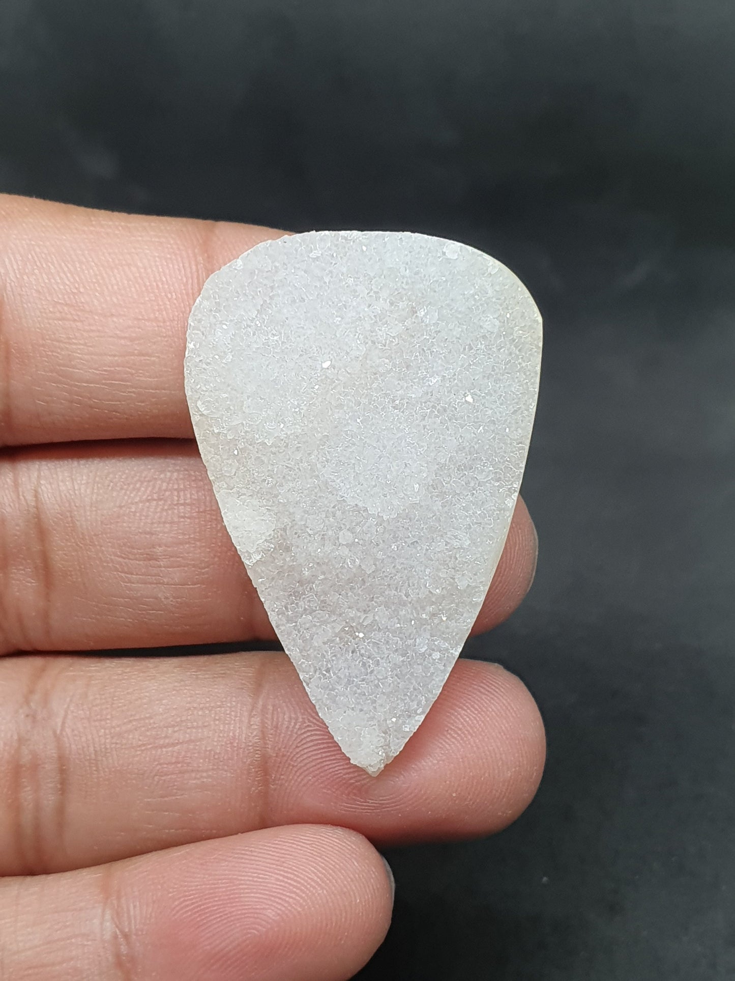 Natural Druzy Gemstone Cabochon: Polished AAA Quality Pendant Stone