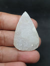 Natural Druzy Gemstone Cabochon: Polished AAA Quality Pendant Stone