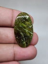 Oval Vesonite Cabochon, AAA Quality Pendent Gemstone