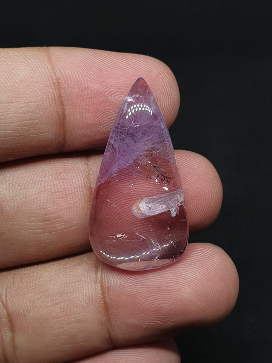 Natural Pear Ametrine Gemstone: 36 Crt Loose Cabochon