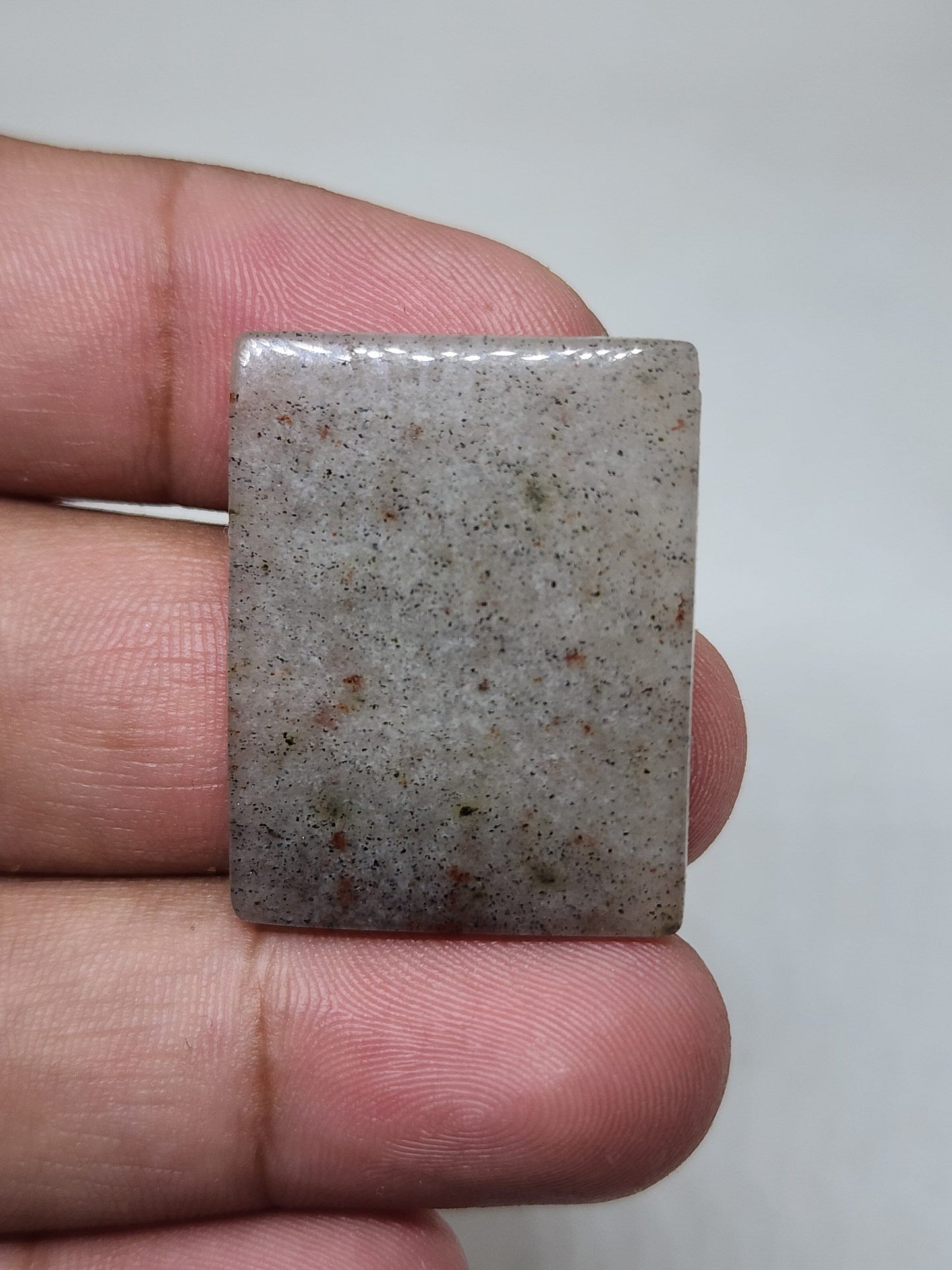 AAA Quality Aventurine Cabochon, Rectangle Loose Gemstone (31 X 24 X 5mm)