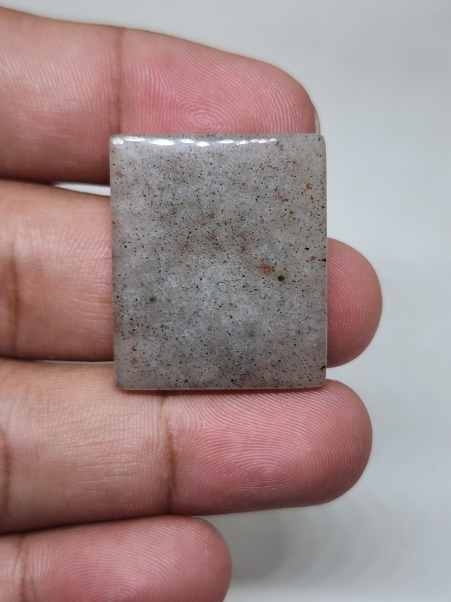 Rectangle Aventurine Gemstone Cabochon, 41.80 Carat, AAA Quality