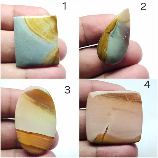 Red Mookaite Jasper Cabochon, AAA Quality Loose Gemstone