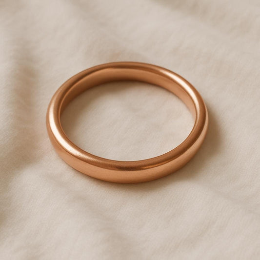 Sterling Silver Band Ring: Minimalist Unisex Jewelry
