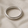 Sterling Silver Band Ring: Minimalist Unisex Jewelry