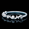 925 Silver CZ Vine Ring – Dainty Nature-Inspired Band, Elegant Stacking Promise Anniversary Jewelry