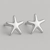 Starfish Stud 925 Silver | Minimalist Sea Star | Ocean Studs | Tiny Earrings for Women & Girls