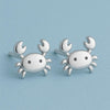 Crab Stud 925 Silver | Sea Jewelry | Ocean Studs | Tiny Crab Earrings for Women & Girls