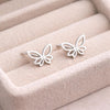 925 Silver Butterfly Stud | Minimal Jewelry | Dainty Silver Studs | Everyday Earrings | Gift for Her