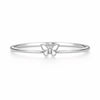 925 Sterling Silver Butterfly Ring Minimal Dainty Thin Band Gift for Her