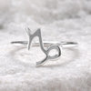 925 Sterling Silver Capricorn Ring – Minimalist Zodiac Jewelry