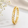 Sterling Silver Heart Eternity Ring, Minimalist Stackable Band, Romantic Love Jewelry