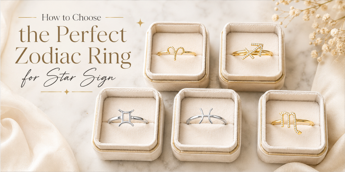 Perfect Zodiac Ring for Star Sign
