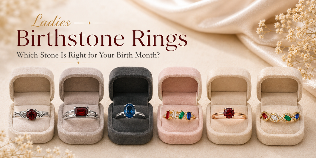 Ladies Birthstone Rings