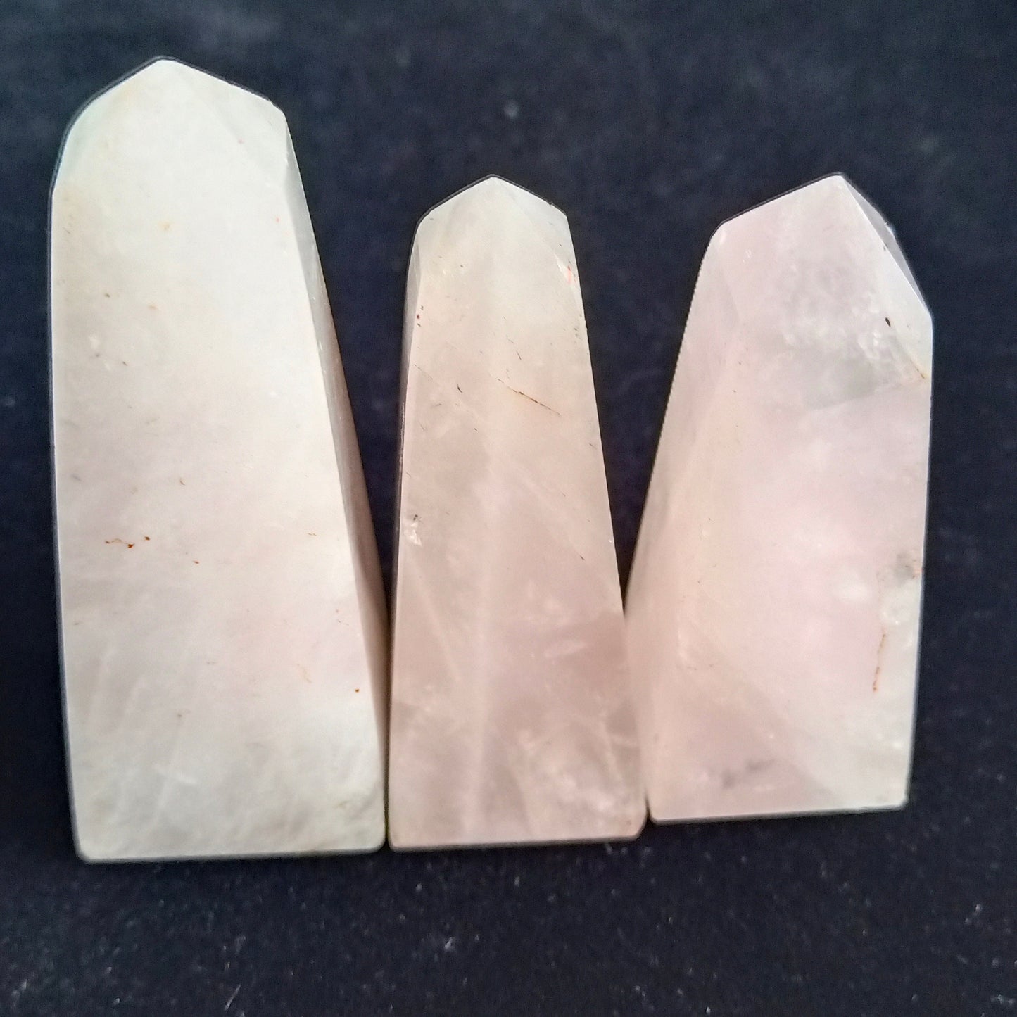 AAA Rose Quartz Crystal Point Tower: Natural Healing Stone
