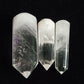 Crystal Quartz Pencil Points: Natural Gemstone Towers, Set of 3
