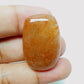 Oval Strawberry Quartz Cabochon: Loose Gemstone Pendant