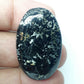 White Dot Ocean Jasper Cabochon: Loose Gemstone