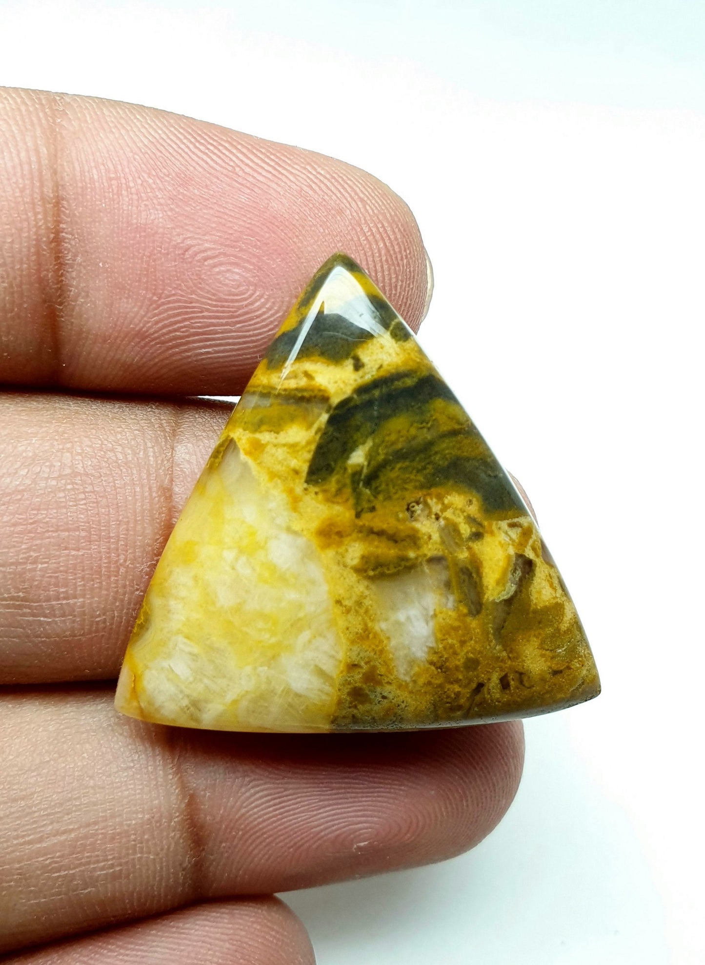 Fruti Jasper Cabochon: Natural Gemstone Pendant, AAA Quality
