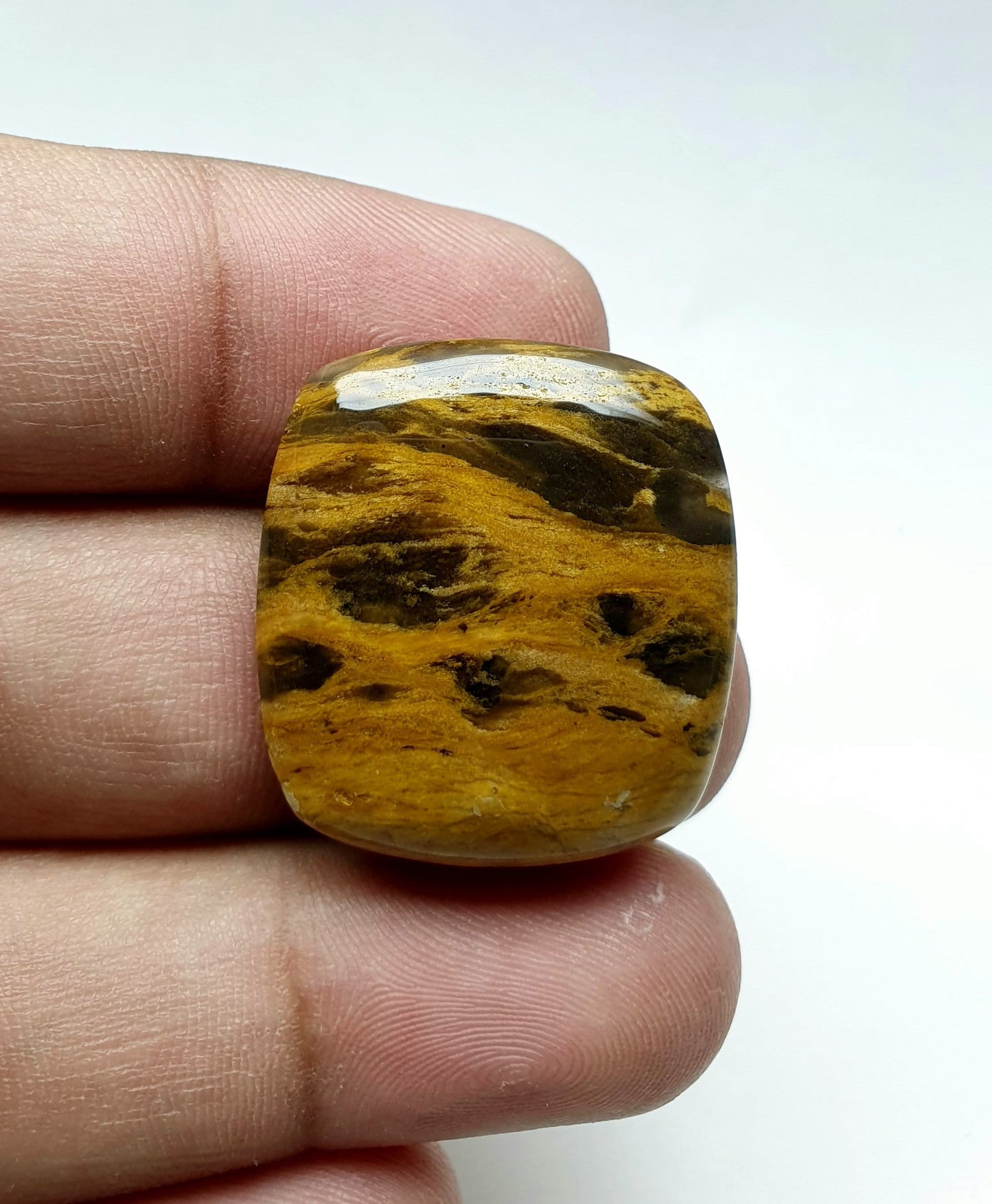 Fruti Jasper Cabochon, Natural Loose Gemstone, AAA Quality