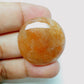 Oval Strawberry Quartz Cabochon: Loose Gemstone Pendant