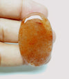 Oval Strawberry Quartz Cabochon: Loose Gemstone Pendant