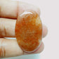 Oval Strawberry Quartz Cabochon: Loose Gemstone Pendant