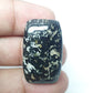 White Dot Ocean Jasper Cabochon: Loose Gemstone