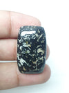 White Dot Ocean Jasper Cabochon: Loose Gemstone