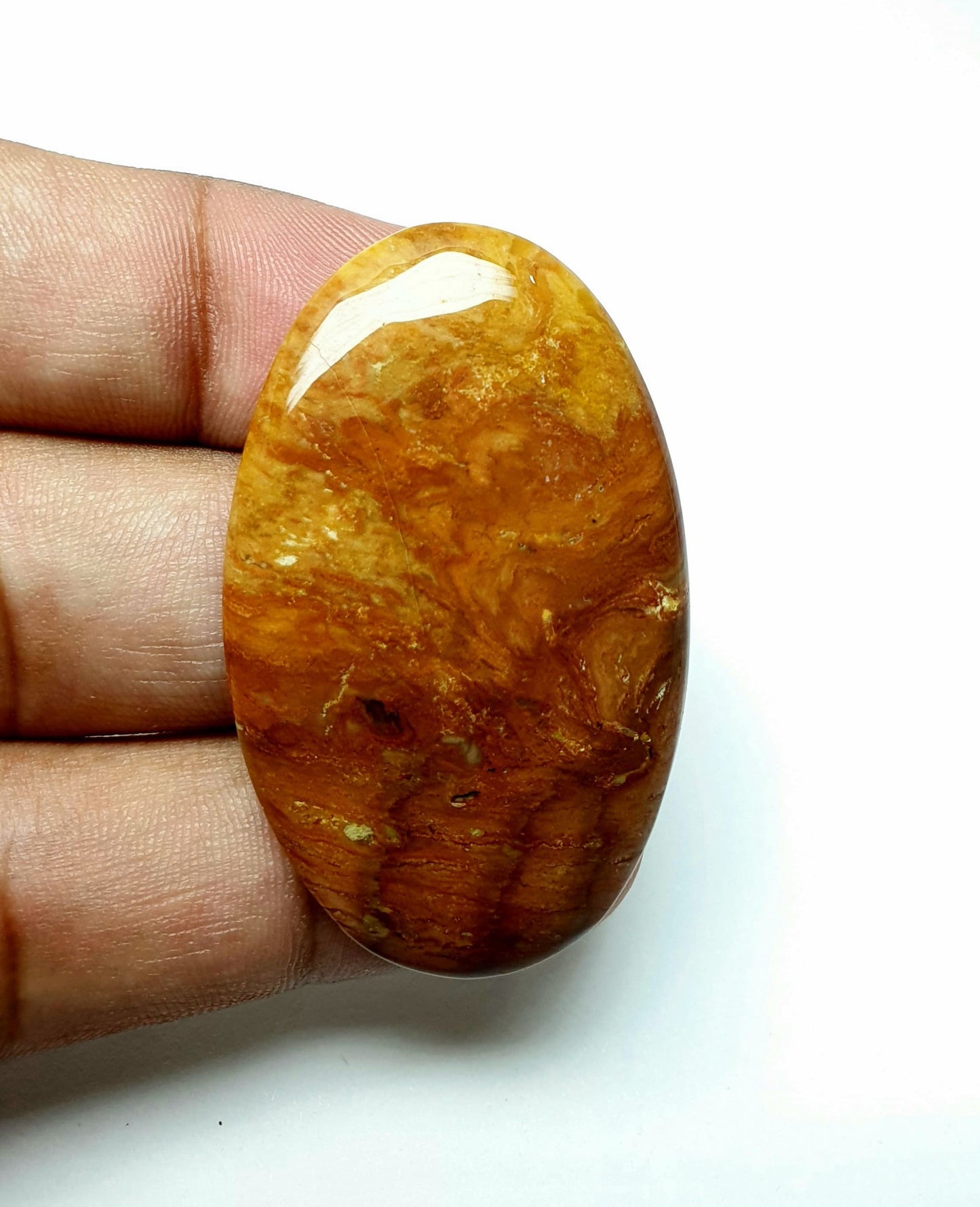 Natural Fancy Jasper Cabochon, Loose Gemstone