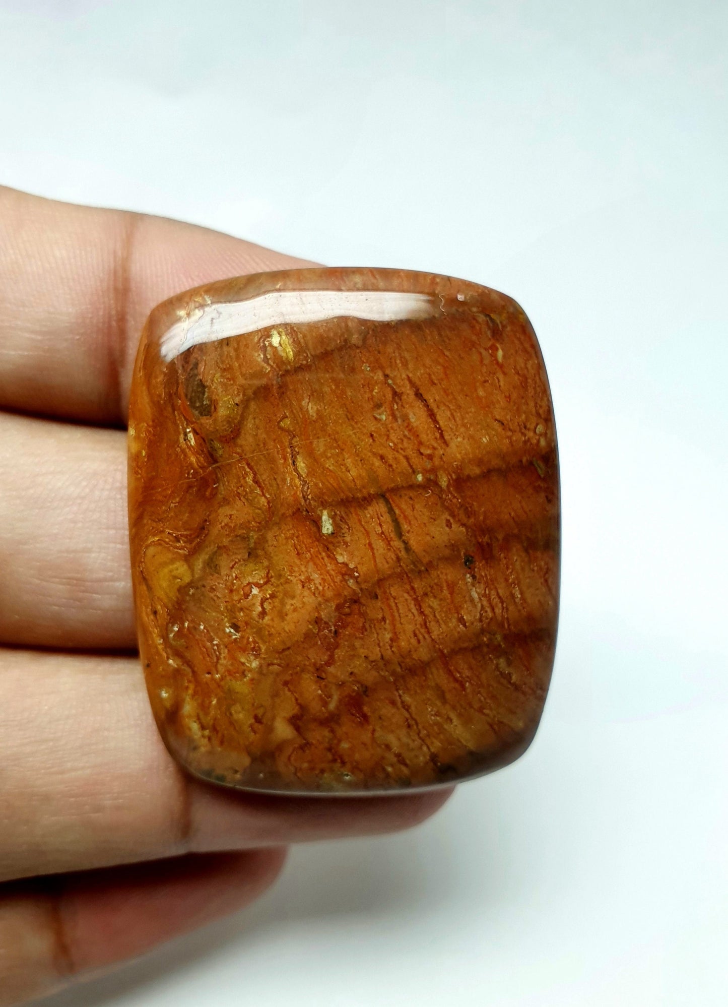 Natural Fancy Jasper Cabochon, Loose Gemstone