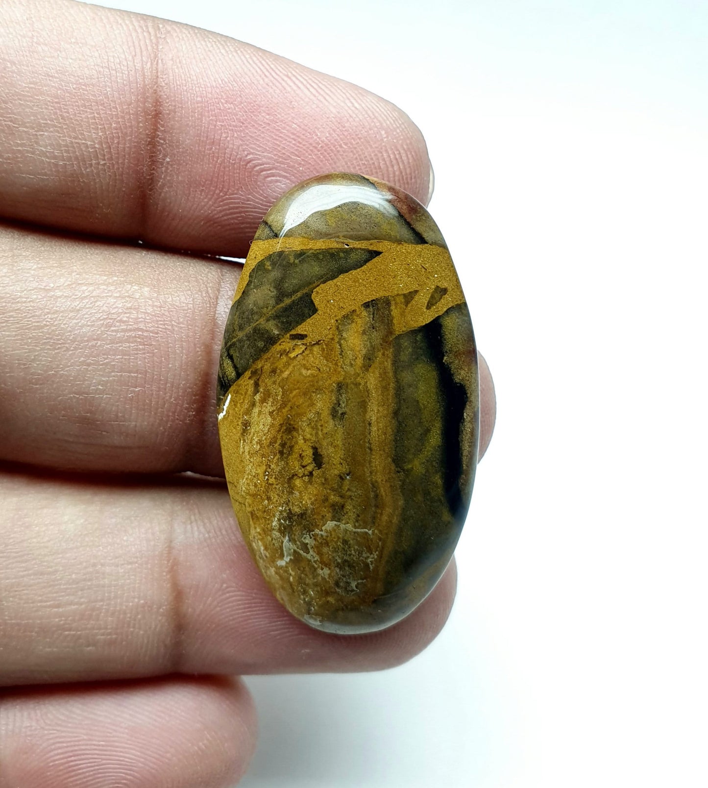 Fruti Jasper Cabochon, Natural Loose Gemstone, AAA Quality