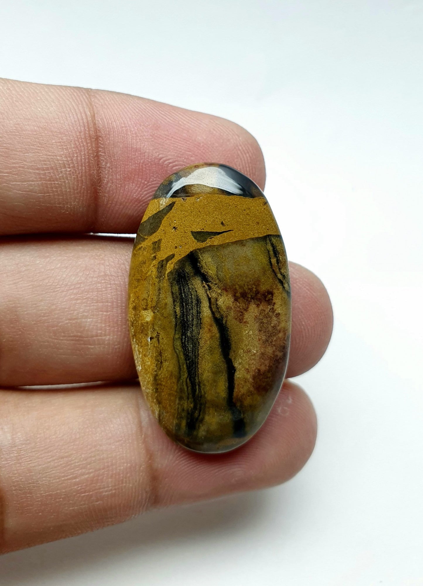 Fruti Jasper Cabochon, Natural Loose Gemstone, AAA Quality