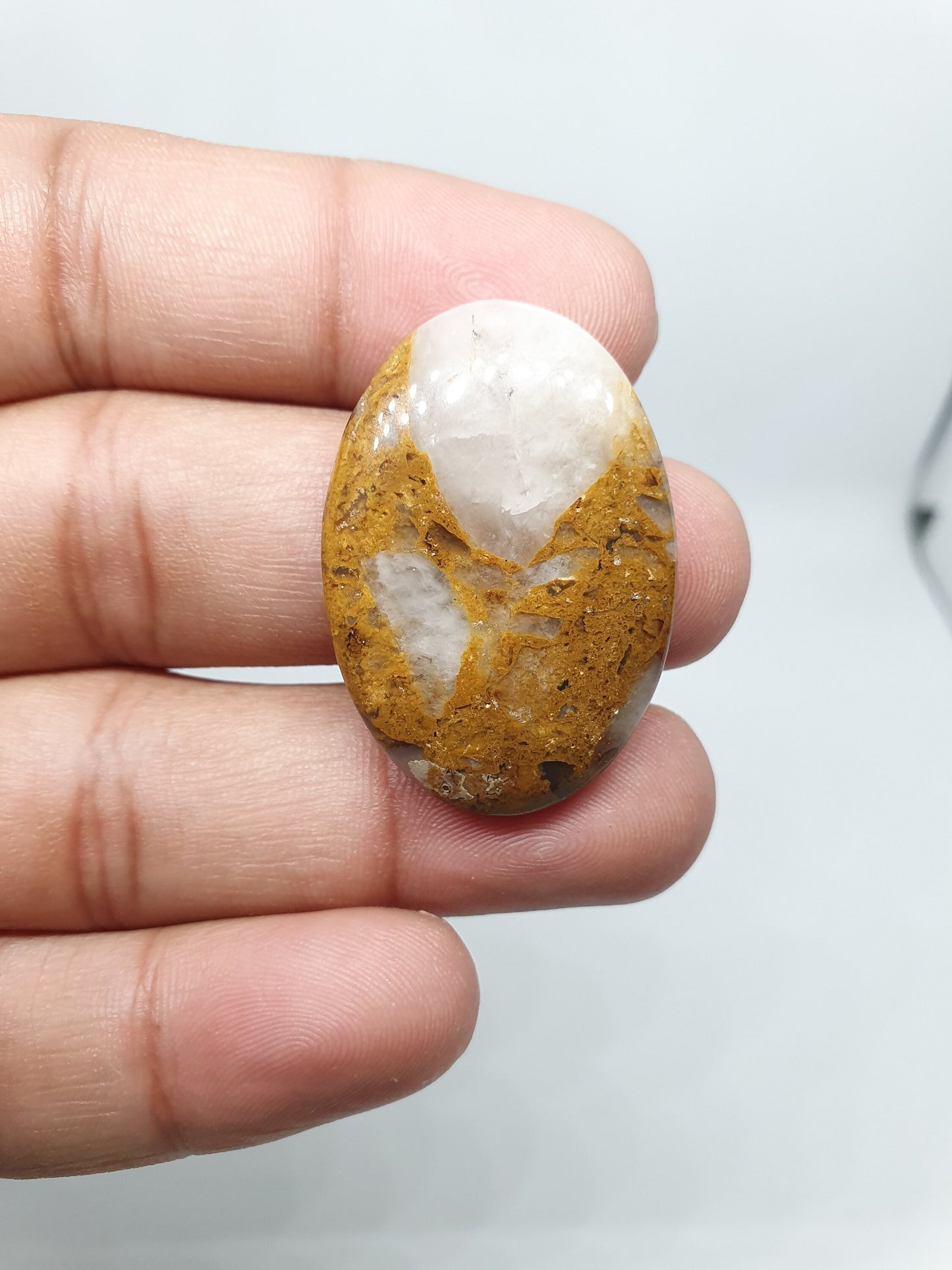 Thunder Agate Cabochon: AAA Quality Loose Gemstone
